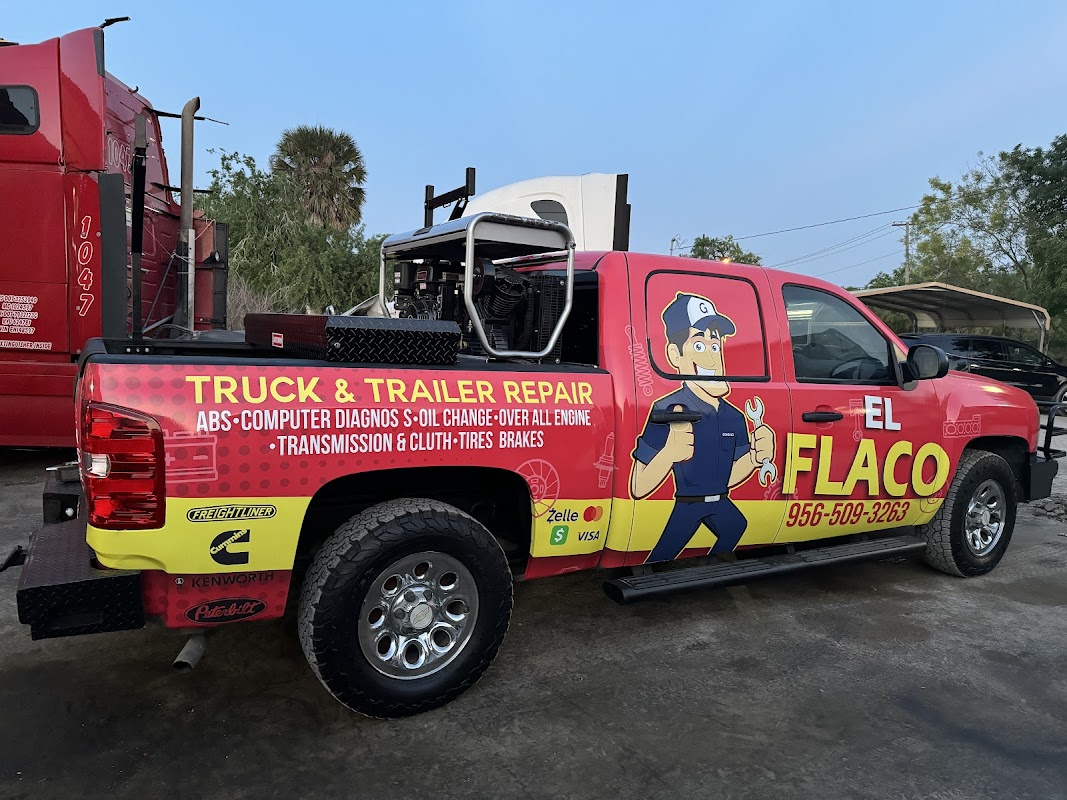 El Flaco service truck
